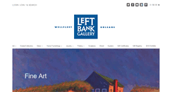 Desktop Screenshot of leftbankgallery.com